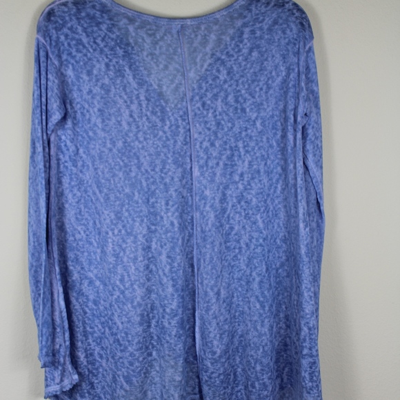 Maronie Jersey Oversized  Vintage Wash Blue Top. - Picture 4 of 4